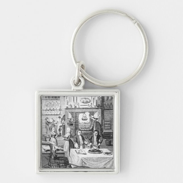 Frontispiz 'des Instructor der Haushälterin Schlüsselanhänger (Vorne)