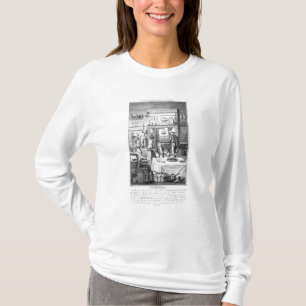 Frontispiz 'des Instructor der Haushälterin T-Shirt