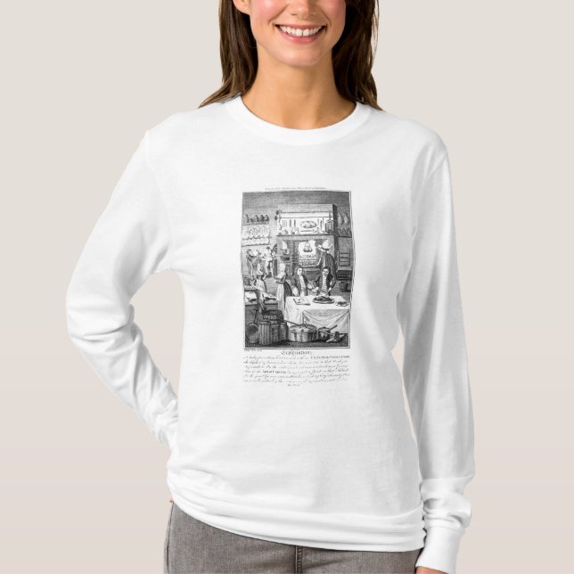 Frontispiz 'des Instructor der Haushälterin T-Shirt (Vorderseite)