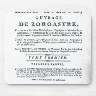 Frontispiz einer Ausgabe 'Zends Mousepad