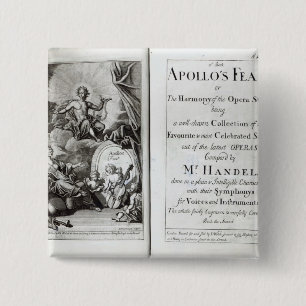 Frontispiz für Apollos Fest, c.1734 Button