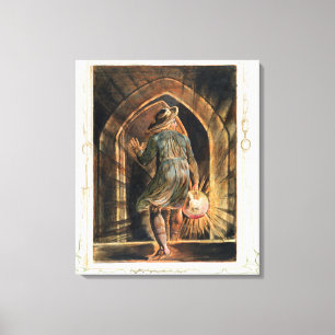 Frontispiz nach "Jerusalem" (Bentley-Kopie E) Leinwanddruck