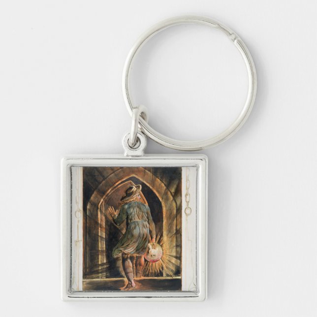 Frontispiz nach "Jerusalem" (Bentley-Kopie E) Schlüsselanhänger (Vorne)