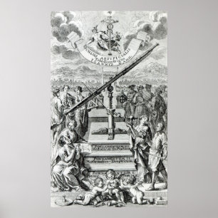 Frontispiz 'Oculus Artificialis Poster