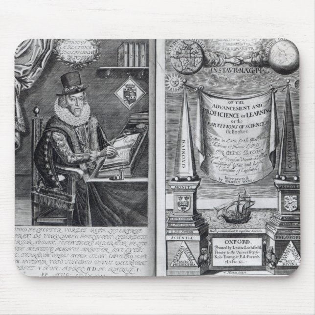 Frontispiz und Titlepage Mousepad (Vorne)