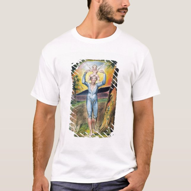 Frontispiz 'von den Liedern von Unschuld und von T-Shirt (Vorderseite)