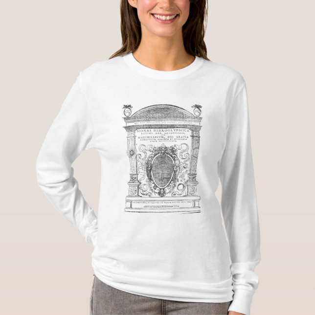 Frontispiz von 'Monas Hieroglyphica T-Shirt (Vorderseite)
