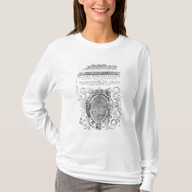 Frontispiz von 'Monas Hieroglyphica T-Shirt (Vorderseite)