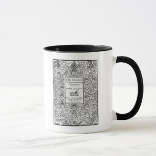 Frontispiz von 'The Chronicles von England Tasse