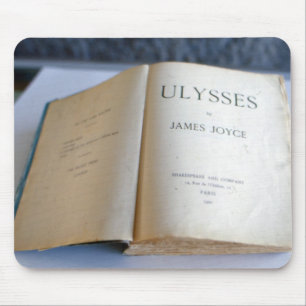 Frontispiz von "Ulysses" durch James Joyce Mousepad