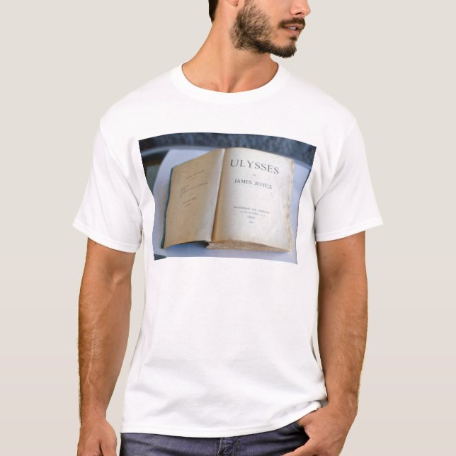 Frontispiz von "Ulysses" durch James Joyce T-Shirt (Vorderseite)