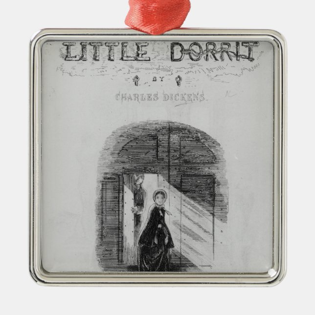 Frontispiz "wenig Dorrit" durch Charles Silbernes Ornament (Vorne)