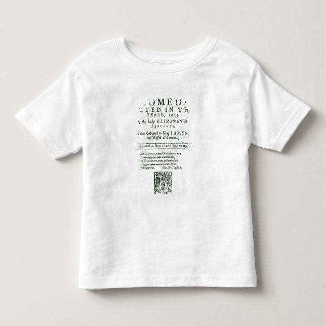Frontispiz zu 'Bartholomew Fair Kleinkind T-shirt (Vorderseite)