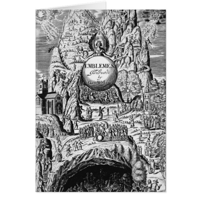 Frontispiz zu "Emblemen" Georges Withers, 1635 (Vorne)