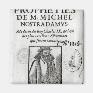 Frontispiz zu 'Les Propheties de M. Michel Magnet