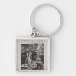 Frontispiz zu Pelleas und zu Melisande vorbei Schlüsselanhänger