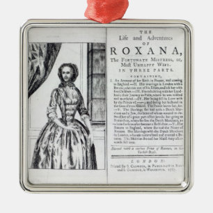 Frontispiz zu 'Roxana, das glückliche Ornament Aus Metall