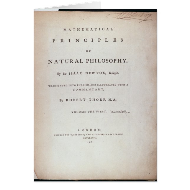 Frontispiz zu Volumen I (Vorne)