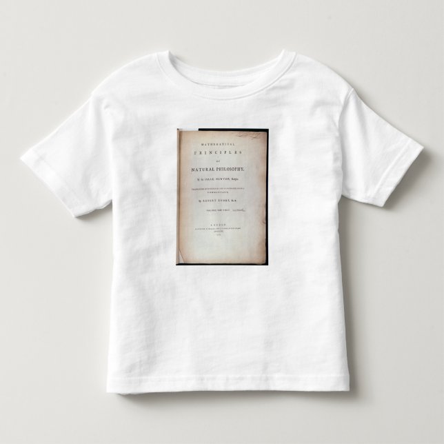 Frontispiz zu Volumen I Kleinkind T-shirt (Vorderseite)