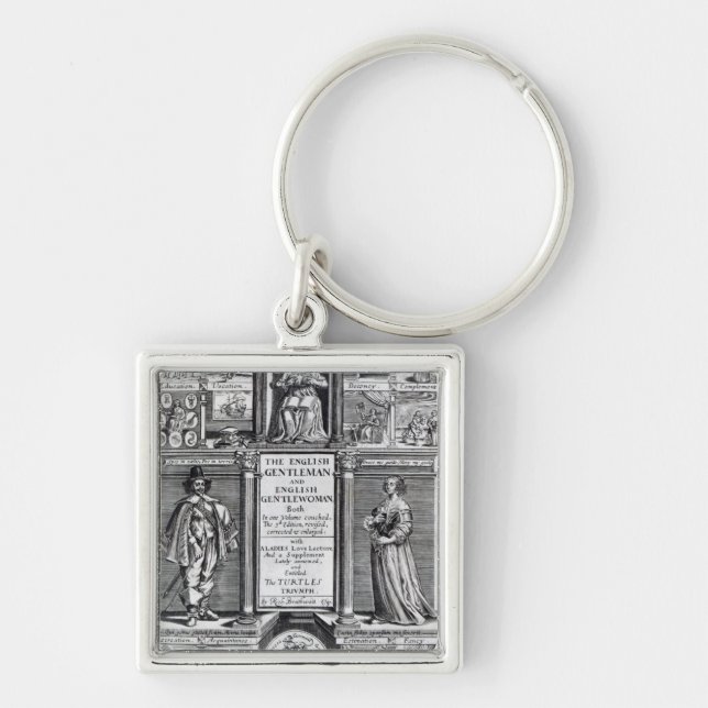 Frontispiz 'zum englischen Herrn Schlüsselanhänger (Vorne)