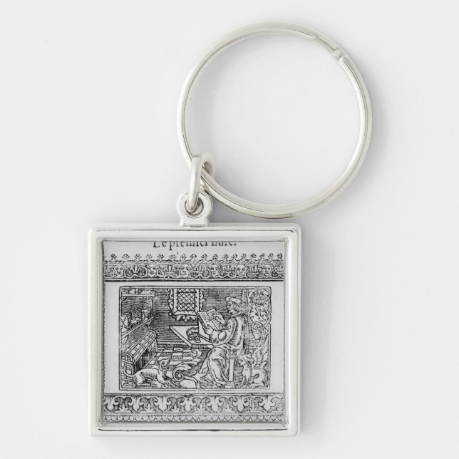 Frontispiz zum ersten Buch von Utopie Schlüsselanhänger (Vorne)