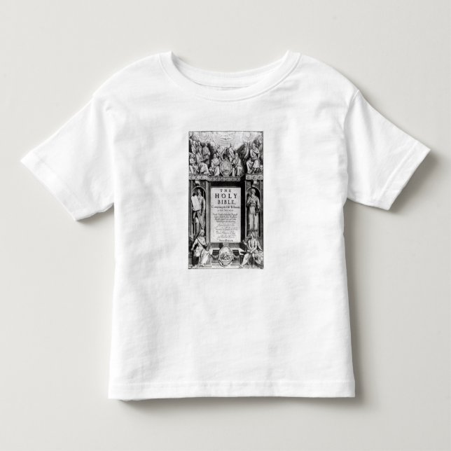 Frontispiz 'zum heiligen Bible Kleinkind T-shirt (Vorderseite)