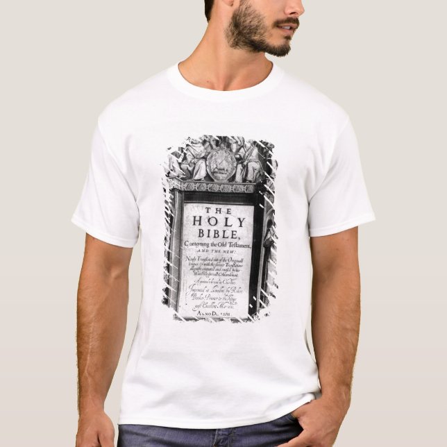 Frontispiz 'zum heiligen Bible T-Shirt (Vorderseite)