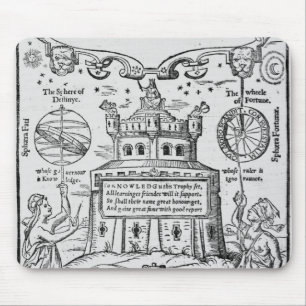Frontispiz 'zum Schloss von Knowledge Mousepad