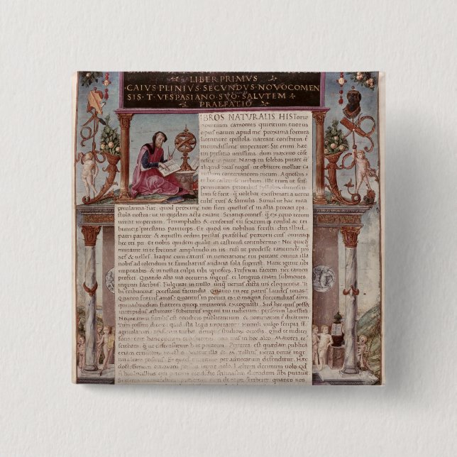 Frontispiz, zum von I zu buchen, das eine Seite Button (Vorderseite)