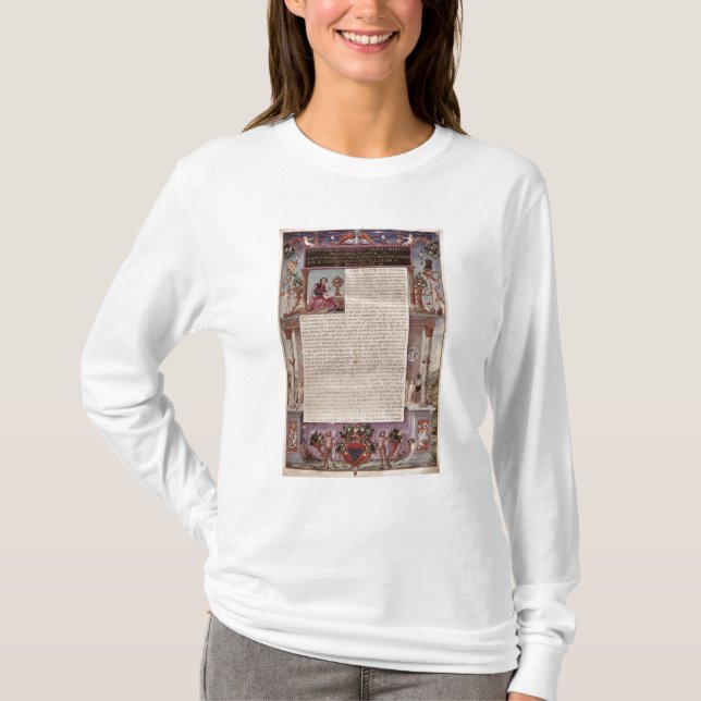 Frontispiz, zum von I zu buchen, das eine Seite T-Shirt (Vorderseite)