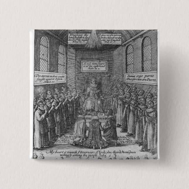 Frontispiz "zum Vox Regis" durch Thomas Scott Button (Vorderseite)