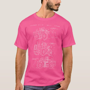 Frontlader-Traktor Baupläne Konstruktion T-Shirt