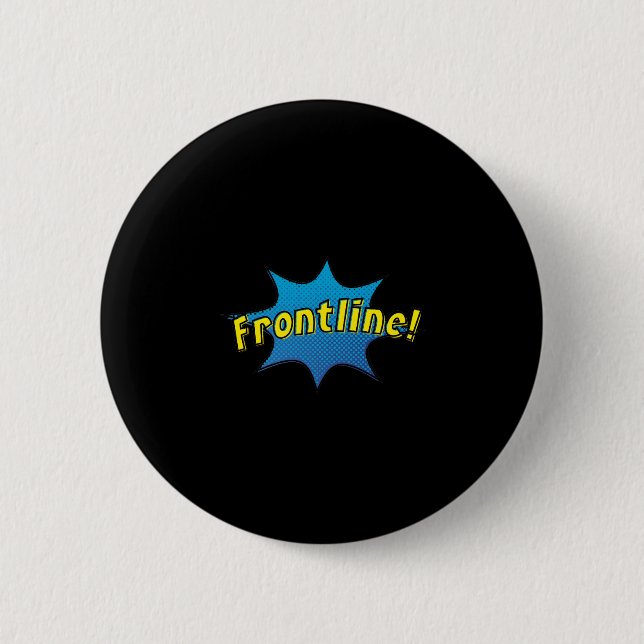 Frontline Heroes Button (Vorderseite)