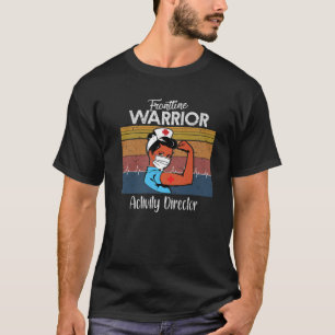 Frontline Warrior Aktivitätsleiterin, Vintage-Frau T-Shirt