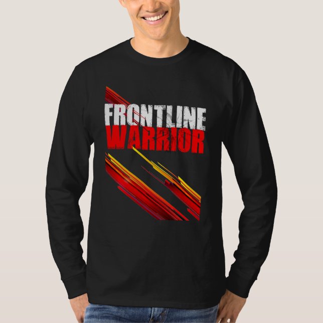 Frontline Warrior Stylish T-Shirt (Vorderseite)