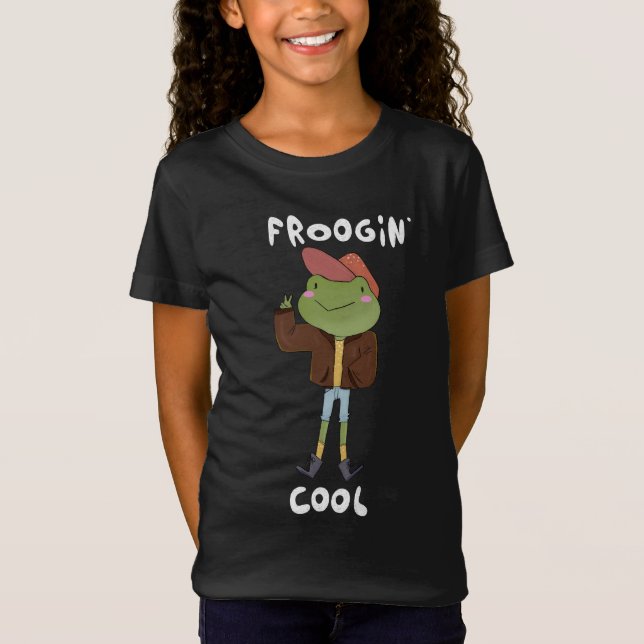 Froogin’ Cool: Modesymbol des Sumpfes T-Shirt (Vorderseite)