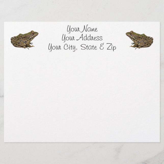 Frosch (Vorderseite)