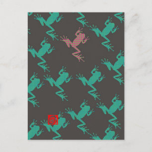Frosch7 Postkarte