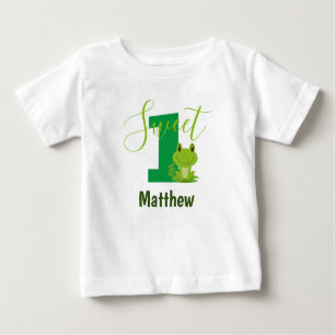 Frosch 1. Geburtstag Baby Sweet One Baby T-shirt