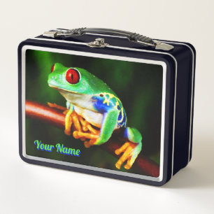 Frosch 1 Mittagspause Metall Brotdose