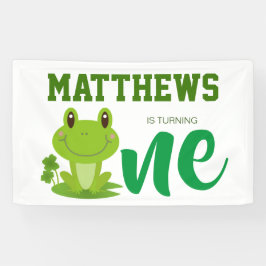 Frosch 1. Party Banner