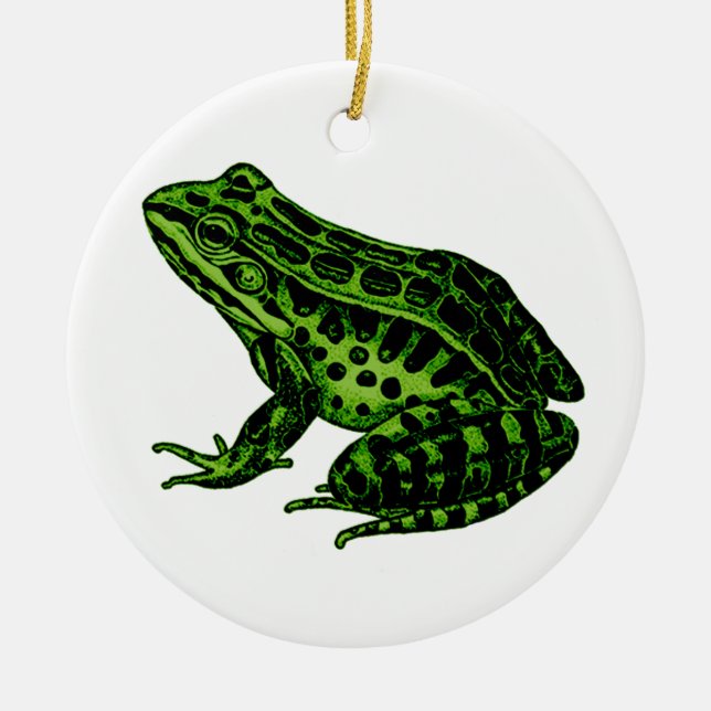 Frosch 2 keramikornament (Vorne)