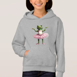 Frosch 3 Ballerina, Frosch, Tänzer, Toad, Ai gener Hoodie