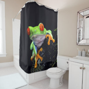 Frosch 3 duschvorhang