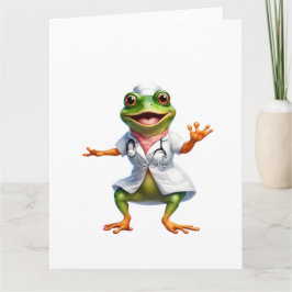 Frosch 7 Krankenschwester, Frosch, Medik, Toad, Ai Karte