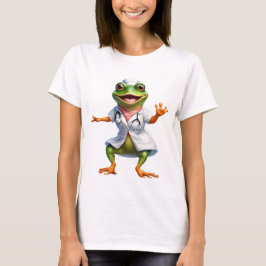 Frosch 7 Krankenschwester, Frosch, Medik, Toad, Ai T-Shirt