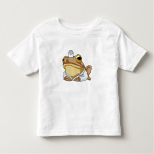Frosch als Doktor mit Doctor's Coat Kleinkind T-shirt