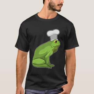 Frosch als Koch mit Koch Hut T-Shirt