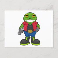 Frosch als Mechanik mit Spanner