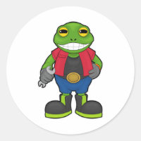 Frosch als Mechanik mit Spanner